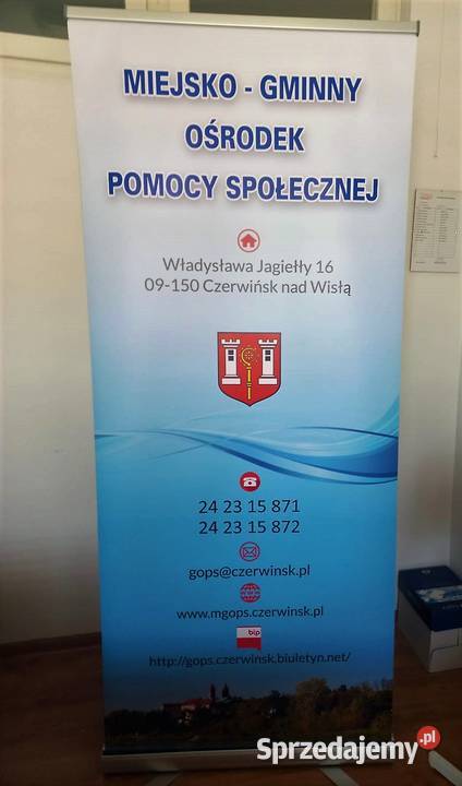 Rollup reklamowy zprojektem i dostawą