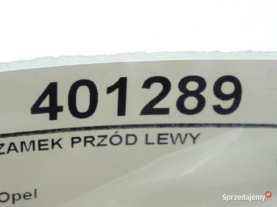 ZAMEK PRZÓD LEWY OPEL ASTRA K podkarpackie sprzedam
