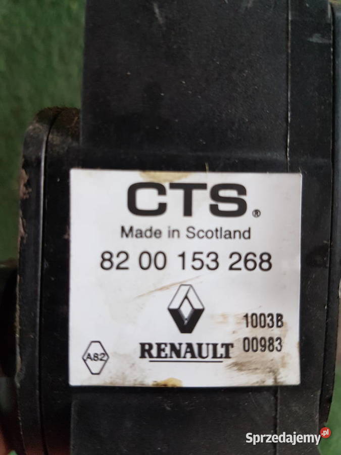 RENAULT MEGANE II 19 DCI PEDAL GAZU POTENCJOMETR Układ elektryczny Turek sprzedam