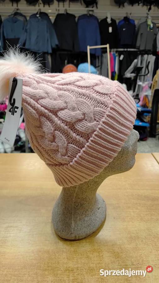 Czapka zimowa dziewczęca 4F one size 2 kolory Pozostałe Dębica