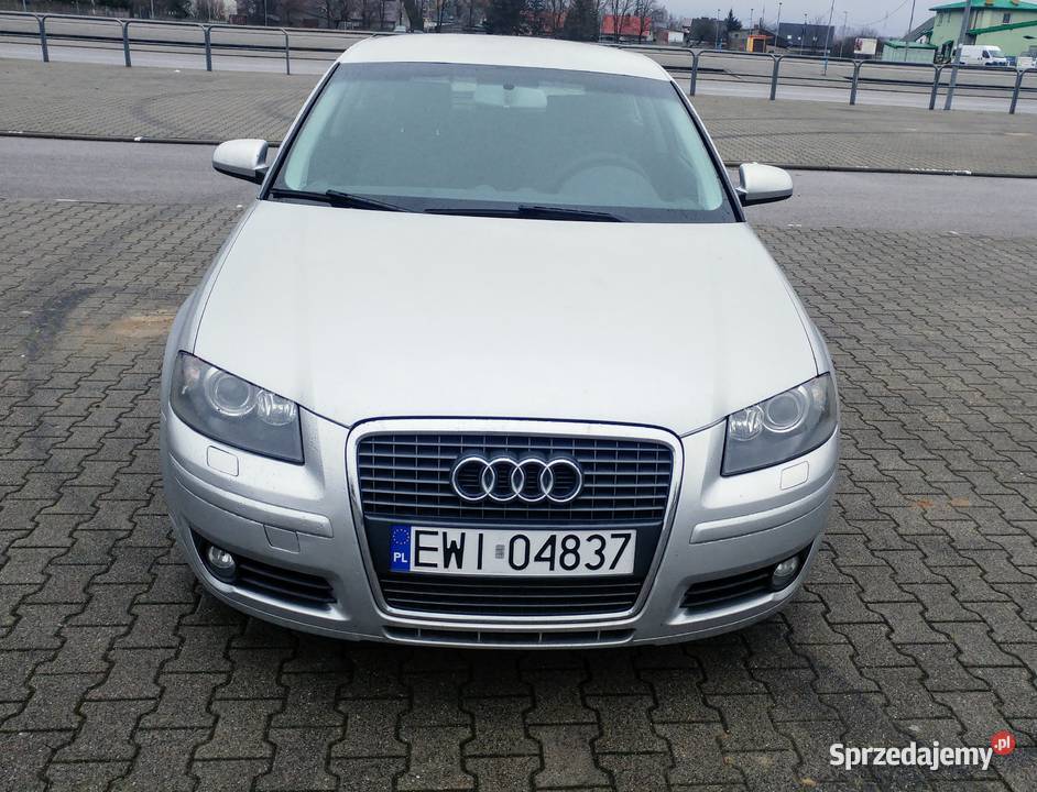 Audi a3 16 benzyna MPI 2007 klima bixenon Wieluń
