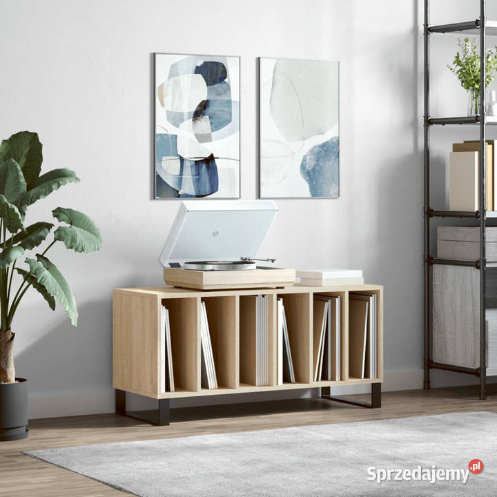 Szafka na płyty dąb sonoma 100x38x48 WM831759 Warszawa