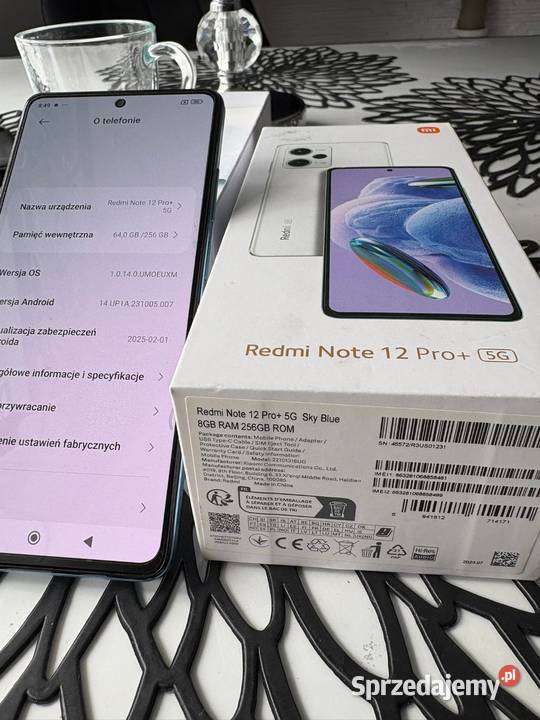 Xiaomi Redmi Note 12 pro 5G aparat 200MP Przedecz sprzedam