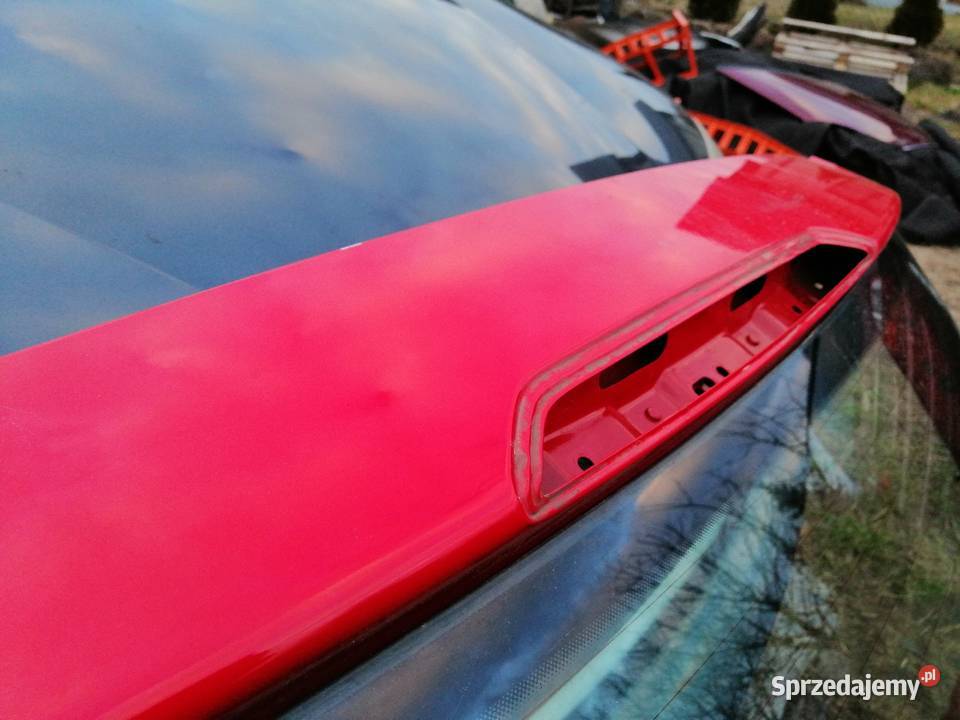 VW POLO IV 9N KLAPA BAGAŻNIKA TYŁ TYLNA Czerwona osobowe Mężenin