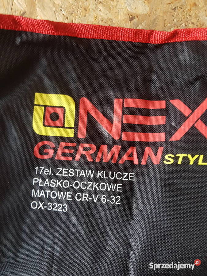 KLUCZE szmata PŁASKO OCZKOWE 632 ZESTAW 17 Ręczne Głogowa