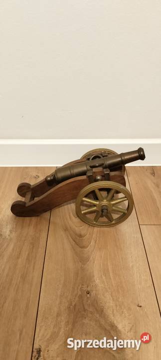 Mosiężna stara armata podkarpackie Jasło