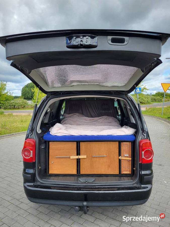 Volkswagen Sharan 19tdi 2006 Kamper mini wielkopolskie Turek sprzedam