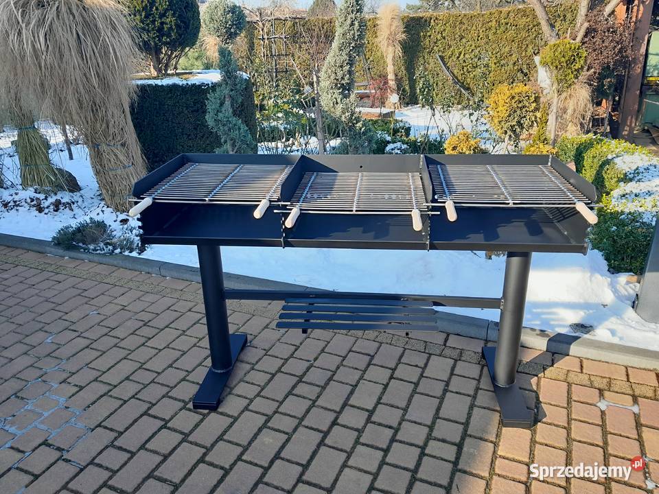 Gastronomiczny grill TRÓJKOMOROWY blacha 5 mm sprzedam