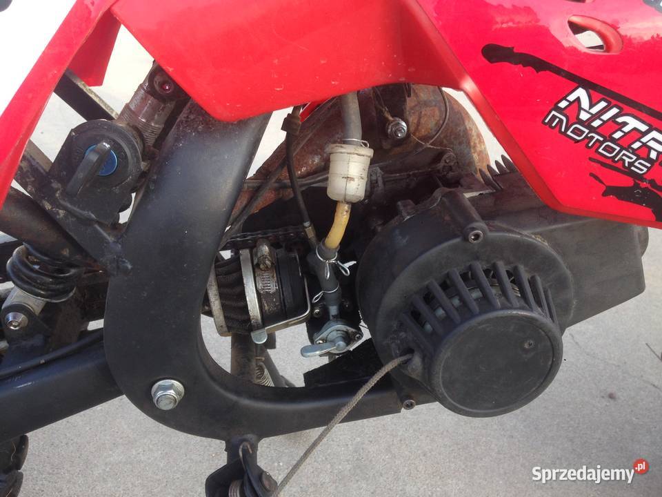 Mini Cross 50cc Biała Piska sprzedam