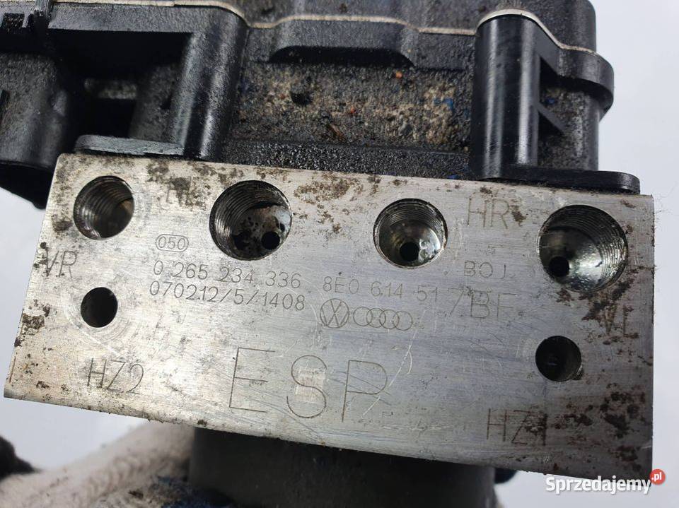 POMPA ABS HAMULCOWA AUDI A4 B7 8E0614517BF Lipno