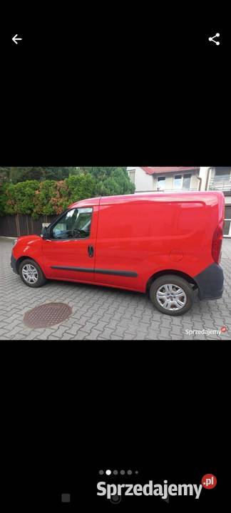 FIAT DOBLO 13Diesel 2016 DŁUGIE OPŁATY ABS Motoryzacja mazowieckie Warszawa