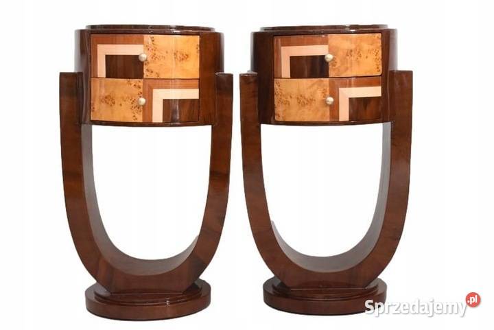 Stoliki Nocne Art Deco Szafki Szafy Nakastliki Kraków