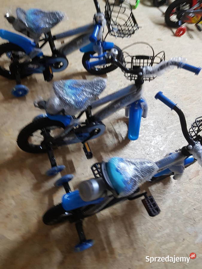 Rower dziecięcy my bike 12 niebieski wielkopolskie Głogowa