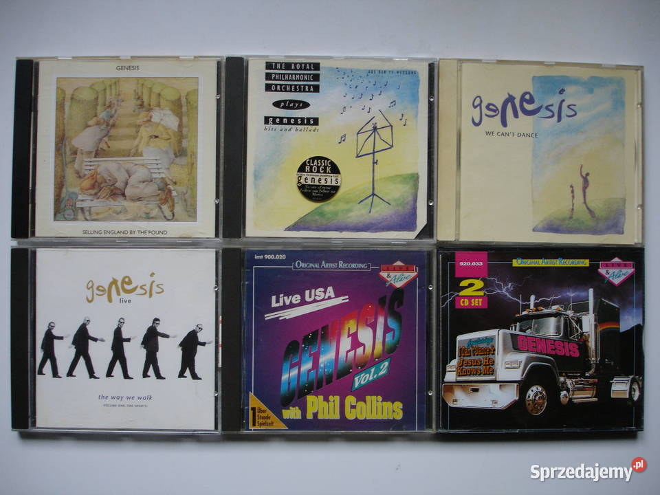 GENESIS płyty CD lubuskie Zielona Góra