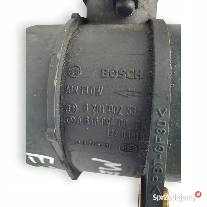 PRZEPŁYWOMIERZ MercedesBenz Klasy E C 0281002535 Chełm sprzedam