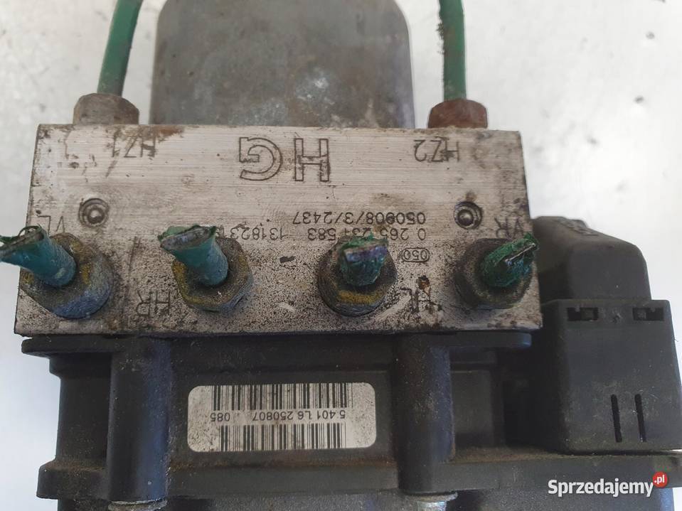 Opel Corsa C 10 12V POMPA ABS hamulcowa lubelskie Rudka