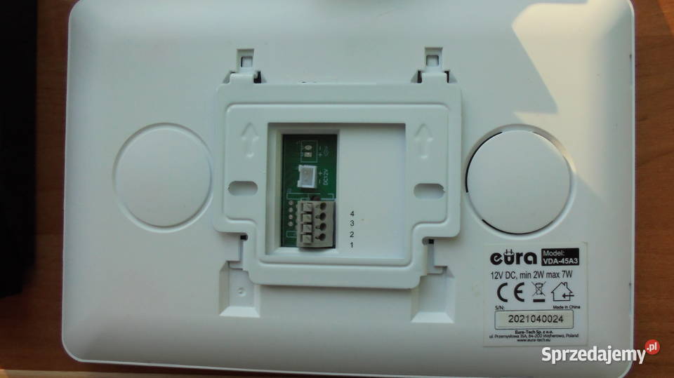 Wideodomofon Eura VDP 45A3 ALPHA Pozostałe mazowieckie