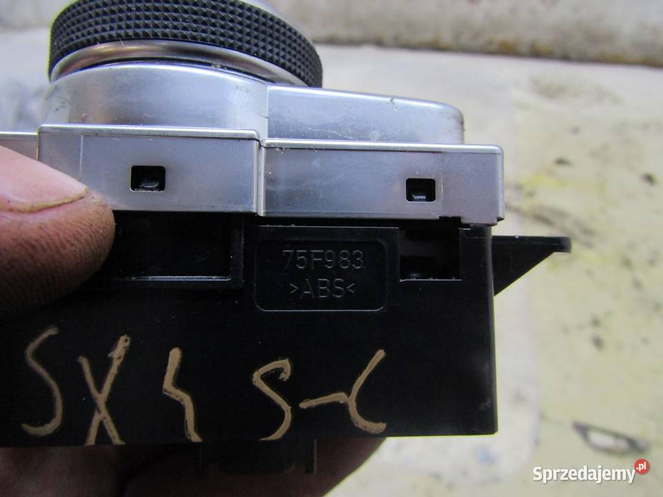 PRZEŁĄCZNIK PANEL TRYBU JAZDY NAPĘDU SUZUKI SX4 Panele sterowania, przełączniki lubelskie