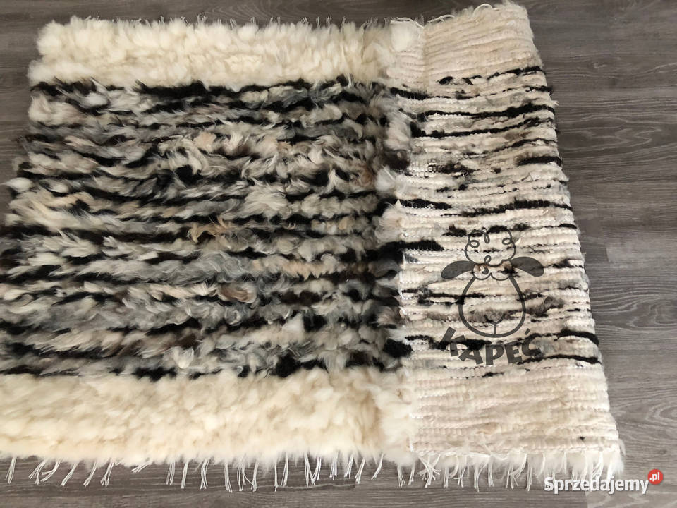 Skóra owcza skóry owcze dywan tkany DWA WZORY Zakopane