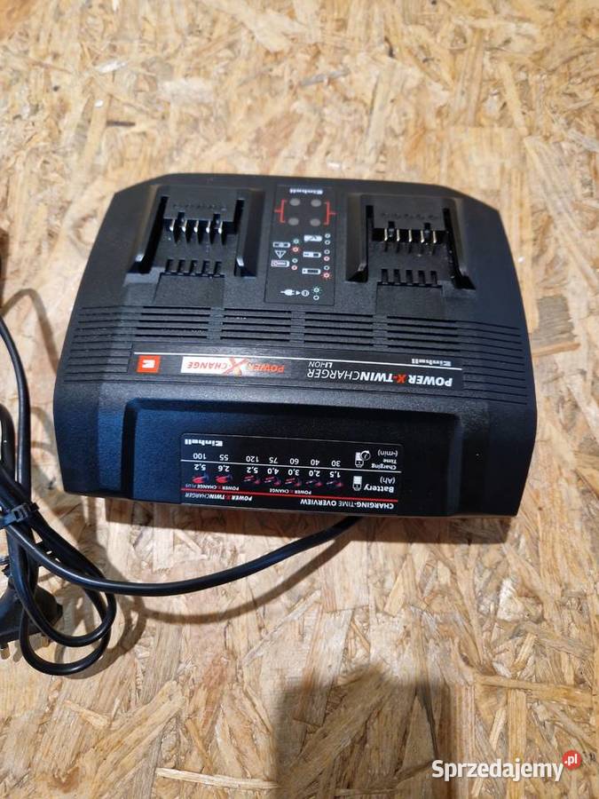 Ładowarka podwójna EINHELL Power X CHANGE 18V Li
