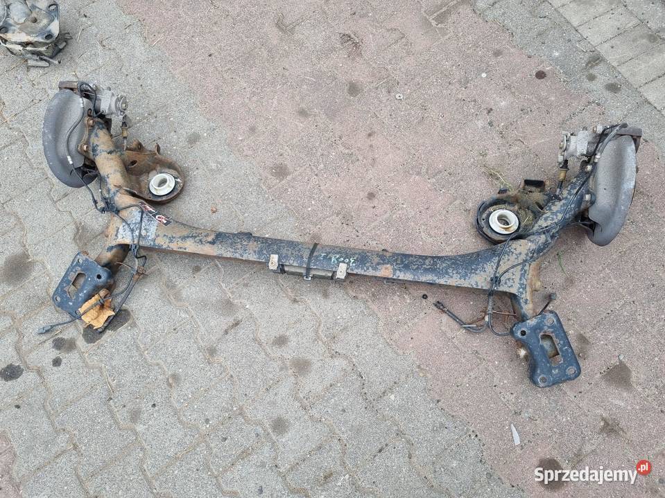 ZAWIESZENIE TYLNE TYŁ OŚ OŚKA BELKA PEUGEOT 3008