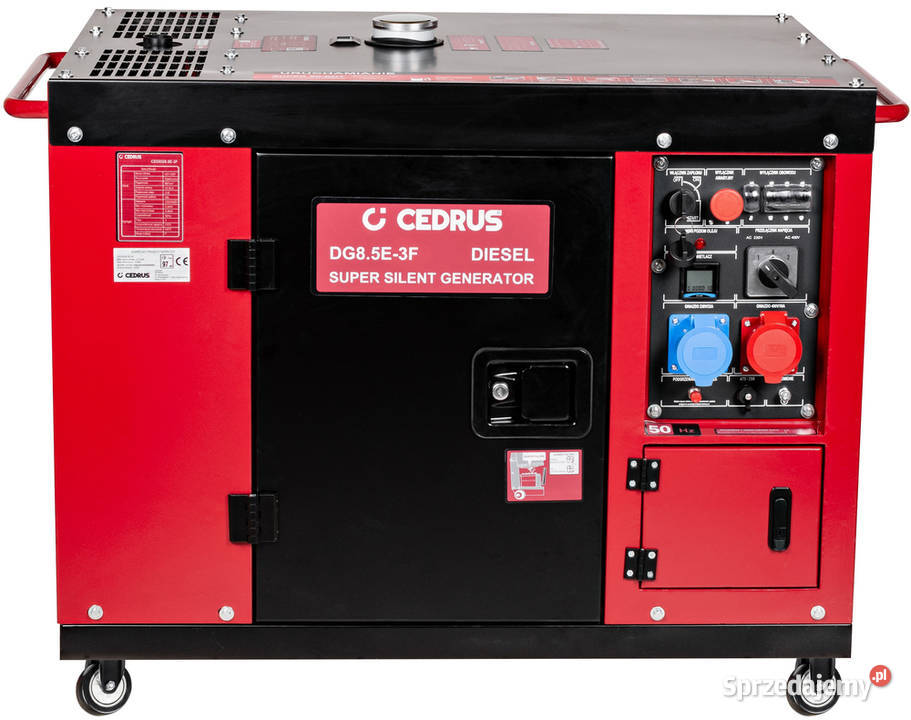 CEDRUS DG85E3F AGREGAT GENERATOR PRĄDOTWÓRCZY