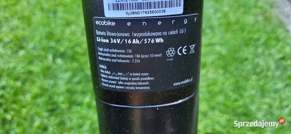 Rower elektryczny ecobike SX5 Pojazdy elektryczne Nosków