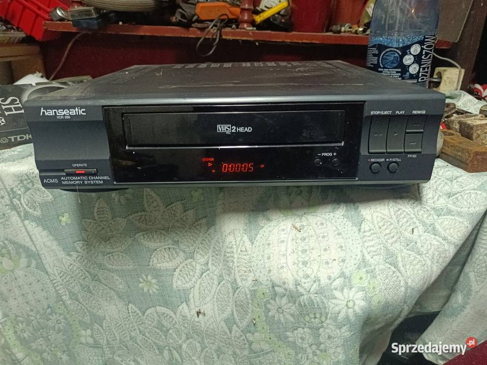 Magnetowid VHS hanseatic VCR250 dolnośląskie Chojnów