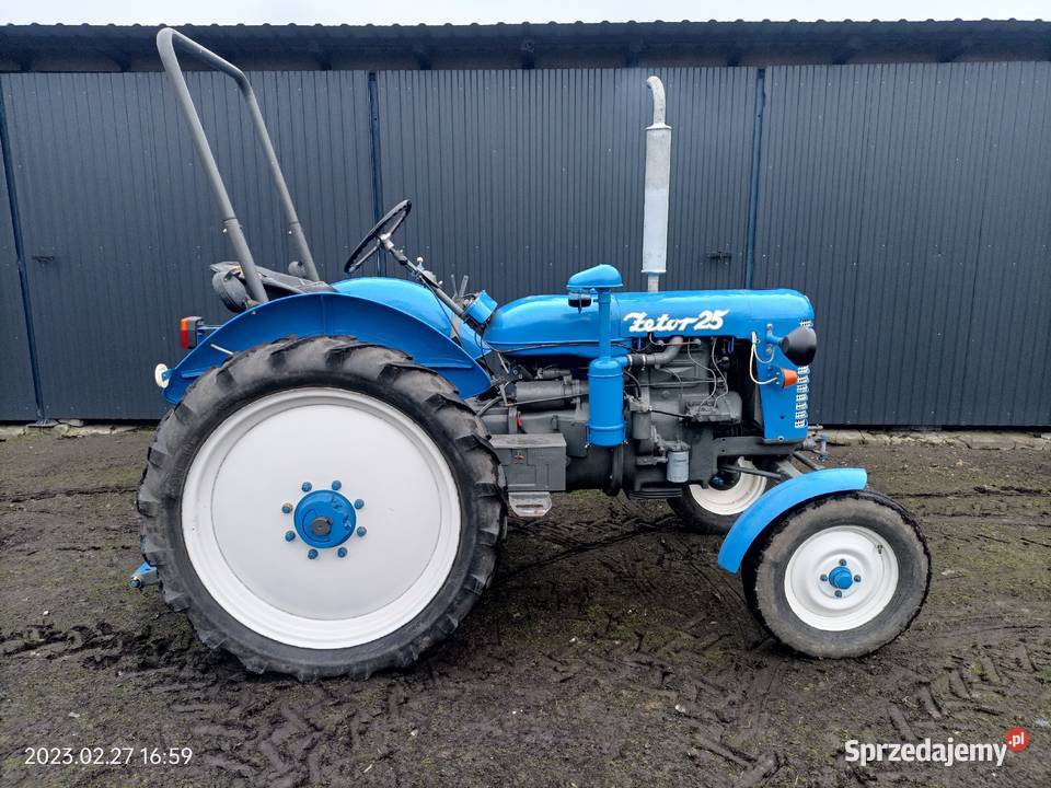 Zetor 25 K zabytek czytać opis Napęd 2x4 Czerńczyce