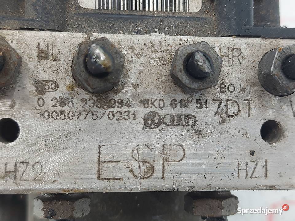 AUDI A5 8T 20 TFSI 10r pompa ABS 8K0614517DT Kielce