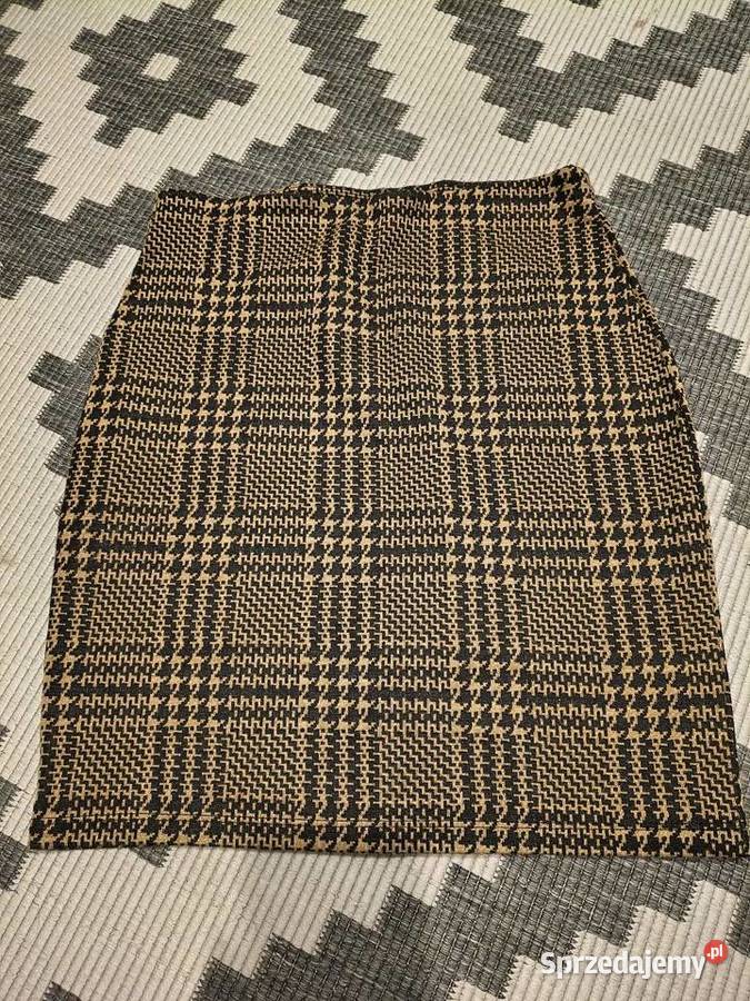 spódnica mini żółty/złoty Spódnice i sukienki Chełm