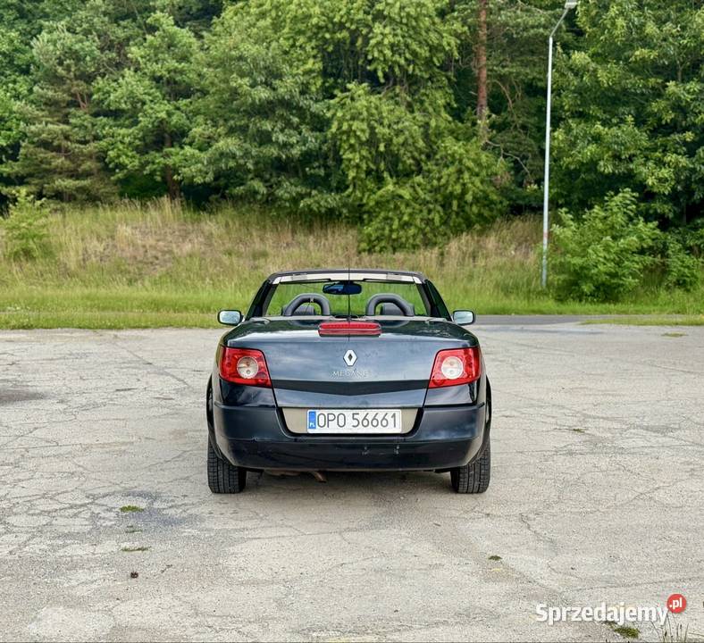 Renault Megane II Cabrio z gazem ważny 5 lat 2/3 Krapkowice sprzedam