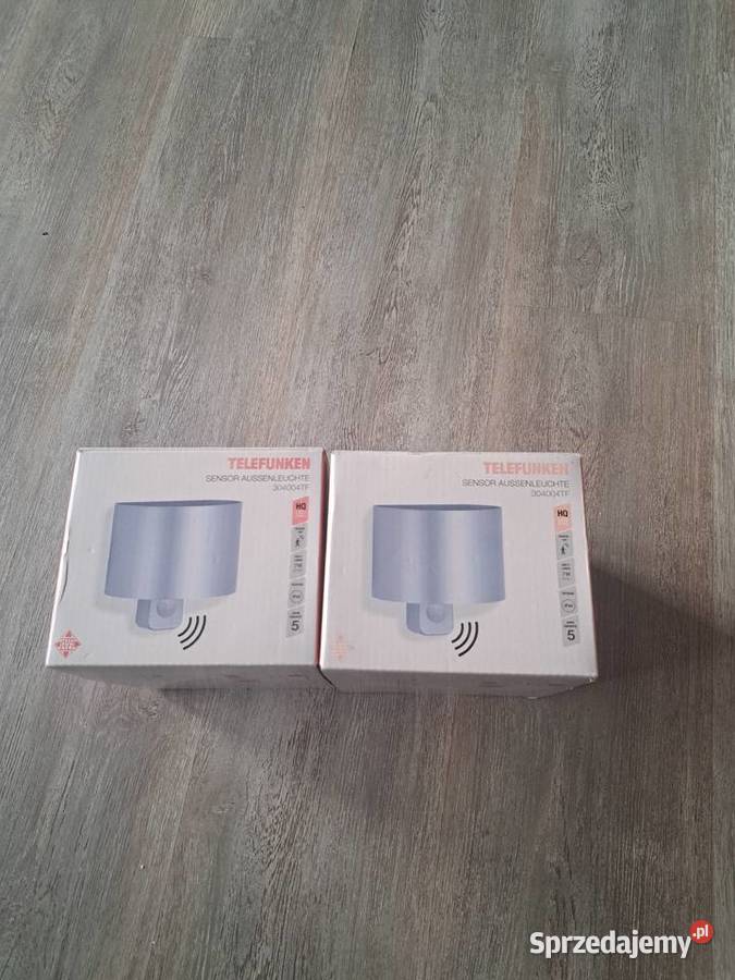 Lampy zewnętrzne z czujnikiem Proszowice