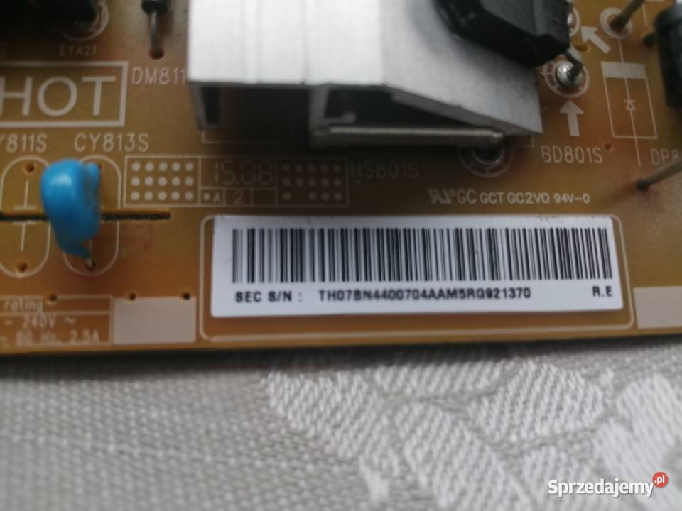 SamsungUE50J5100AW Cęśći LED