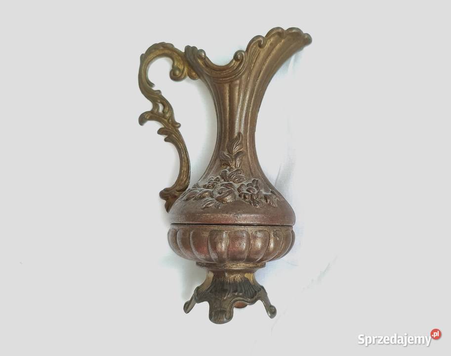Dzbanek ozdobny mosiężny amfora Antyki pomorskie