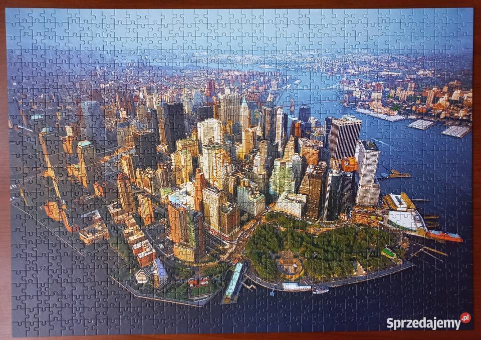 Puzzle Trefl 1000 York Nowy Jork kompletne Pozostałe Bielsko-Biała