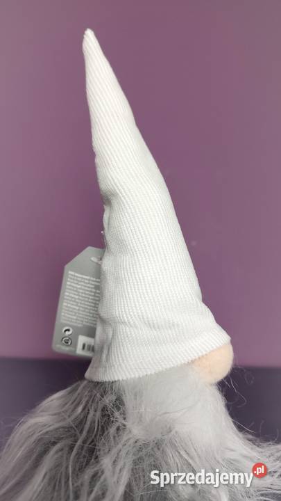 Skrzat świąteczny Krasnal Gnom Mikołaj ozdoba na małopolskie