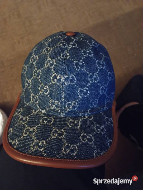 Czapka z daszkiem Gucci blue Nakrycia głowy