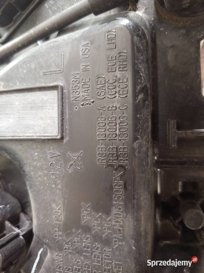 Reflektor lewy ford mustang orginal osobowe Rzeszów