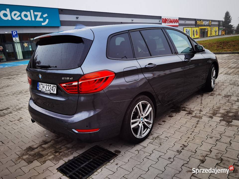 Bmw 218d Grand Tourer super stan garażowany Libiąż