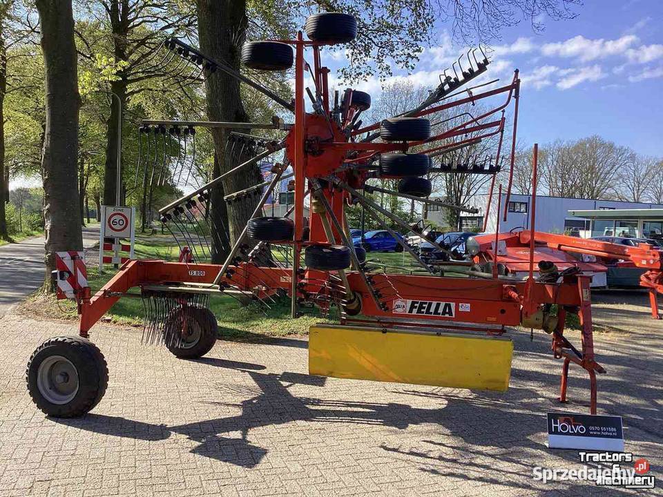 Zgrabiarka dwu karuzelowa Fella TS 800 nieuszkodzony Łomża sprzedam
