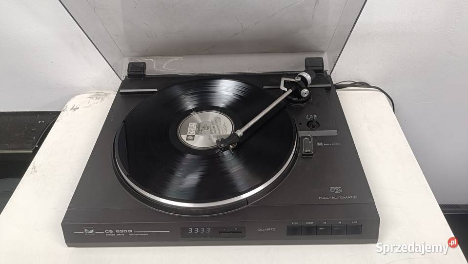 DUAL CS 630 Q Gramofon ze śladami Poznań
