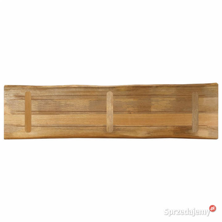 Blat stołu z naturalną krawędzią 180x40x25 Warszawa