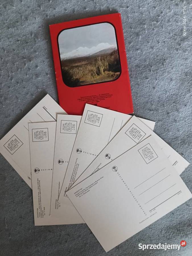 Widokówki Argentyna i Zabytki Architektury w Wronki