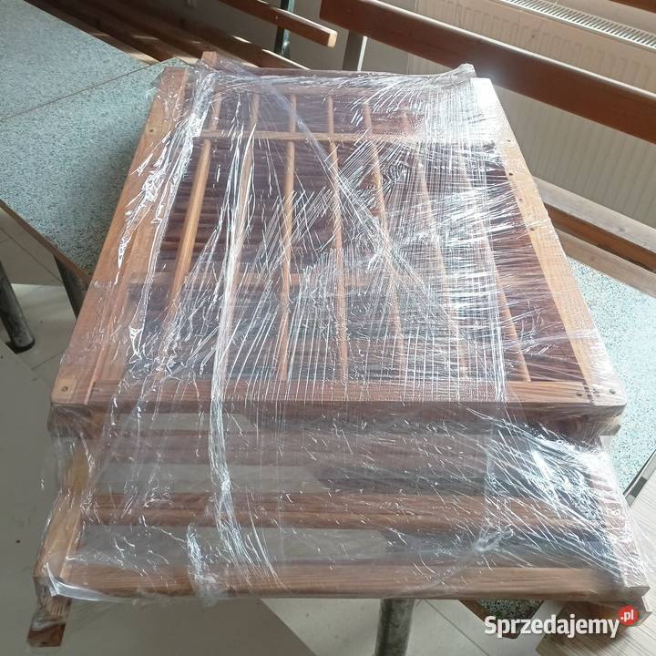 ŁÓŻECZKO DZIECIĘCE drewniane standardowe