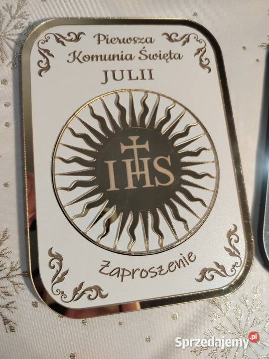 Zaproszenia Komunijne Jarosław