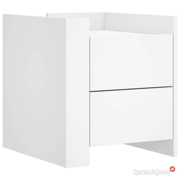 Szafka nocna biała 45x50x50 materiał Warszawa