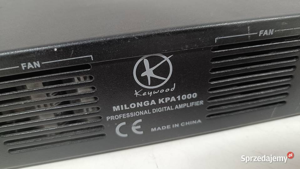 Keywood Milonga KPA1000 Wzmacniacz cyfrowy wielkopolskie Poznań