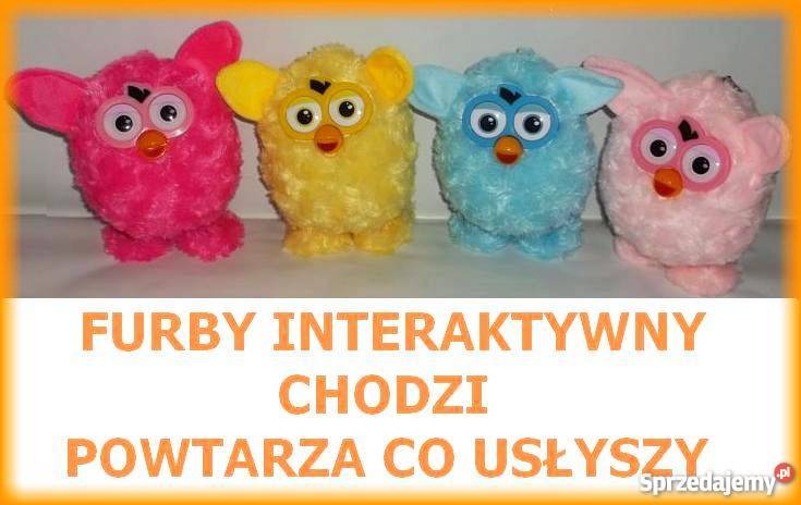 FURBY FERBI INTERAKTYWNY Powtarza Chodzi Różowy Radom