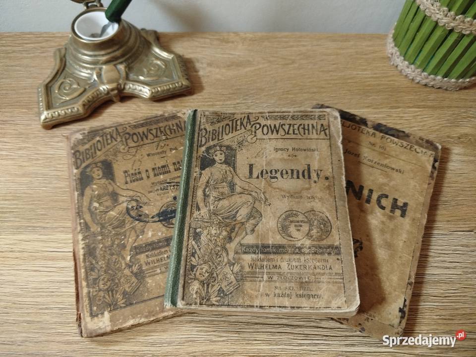 Antyk Biblioteka Powszechna Zukerkandl Balladyna Antyki, Sztuka, Kolekcje Szczecin